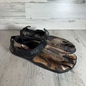 Fila Skeletoes Camo Shoes Mens Size 14 Barefoot Minimalist Water Running Outdoor